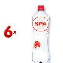 SPA Barisart PET 6 x 1 l Flasche (Wasserflasche mit etwas...