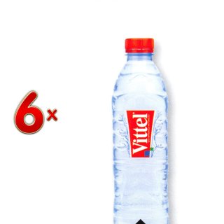 Vittel PET 4 x 6-Pack á 500 ml Flasche (Wasserflasche)