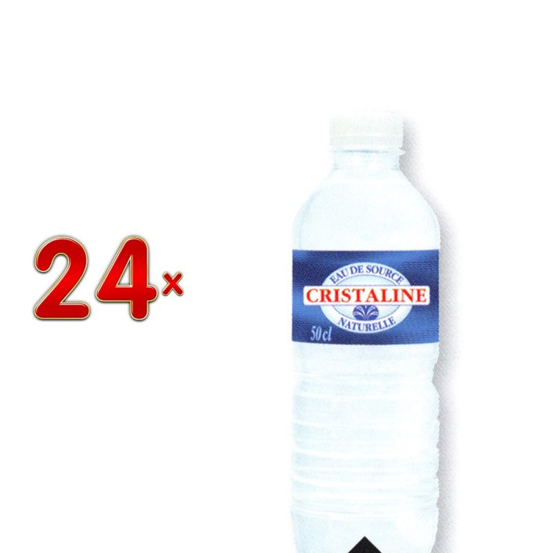 Cristaline Eau de Source Naturelle 24x500ml PET