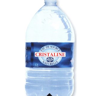 Cristaline Eau de Source Naturelle PET 1x5l Flasche (natürliches Mineralwasser)