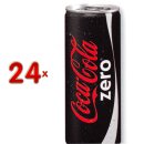 Coca Cola Zero 24 x 250 ml Dose (Cola-Zero-Dose)
