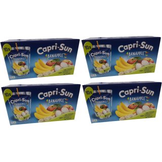 Capri Sun Banana-Pomme 4x10 Capri-Sun mit je 200 ml (Capri Sonne Banane-Apfel)
