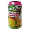 Tree Top Cocktail aux 12 Fruits 24x330ml Dose (Fruchtcocktailsaft)