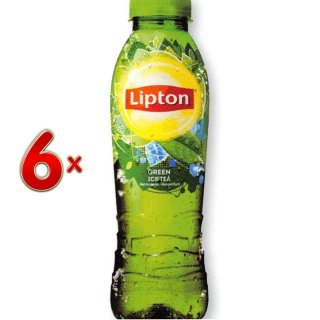 Lipton Ice Tea Green non pétillant PET 4 x 6 x 500 ml Flasche (Grüner Tee-Eistee)