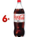 Coca Cola Light 6 x 1,5 l Flasche (Cola-Light-Flasche)