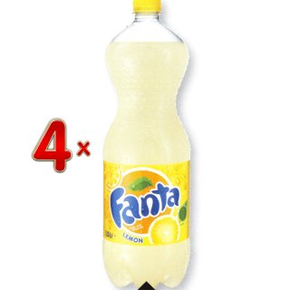 Fanta Lemon PET 4 x 1,5 l Flasche (Fanta Zitrone)