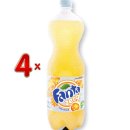 Fanta Zero Orange PET 4 x 1,5 l Flasche (Fanta-Zero Orange)