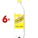 Schweppes Indian Tonic PET 6 x 1,5 l Flasche (Limonade)