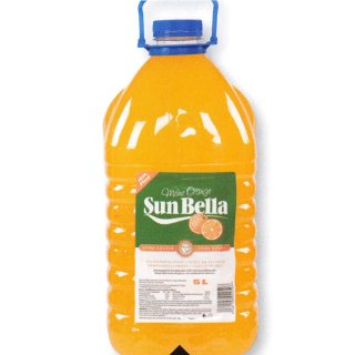 Sun Bella Jus Orange sans sucre 1x5 l Flasche (Orangensaft ohne Zucker)