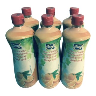 Best Of Sirop Orange PET 6 x 750 ml Flasche (Orangensirup)