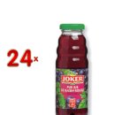 Joker Pur Jus de Raisin Rouge 24 x 250 ml Flasche (roter...