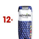 MySmoothies Blueberry 12 x 250 ml Packung (Heidelbeersaft)