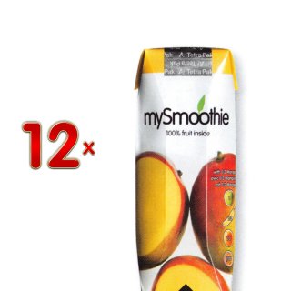 MySmoothies Mango 12 x 250 ml Packung (Mangosaft)