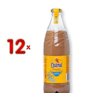 Cécémel Energy Up Halfvol 12 x 500 ml Flasche (Chocomel fettarmer Kakao)