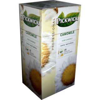Pickwick Professional Teebeutel Camomile 25 Beutel á 1,5g Vakuumverpackt (Kamille)