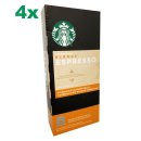 STARBUCKS Kapseln passend für Nespresso: Blonde Espresso Roast (4x10 Kapseln)