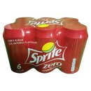Sprite Zero Cranberry (6x0,33l Cans Pack)