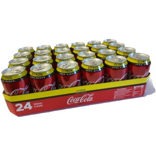 Coca Cola Zero Lemon 24x0,33l Dose NL (Coke Zero Lemon)