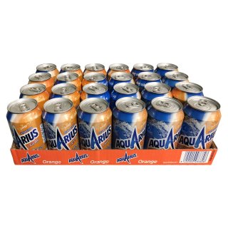 Aquarius Orange 24x0,33l Dosen