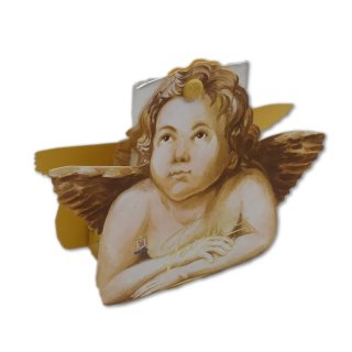 Feodora Nostalgische Formpackung Engel mit Naps aus Vollmilch-Chocolade (75g Packung)