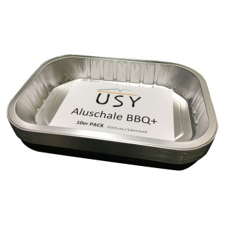 usy Aluschale BBQ+ passend für div. Weber Grills (10er Set)