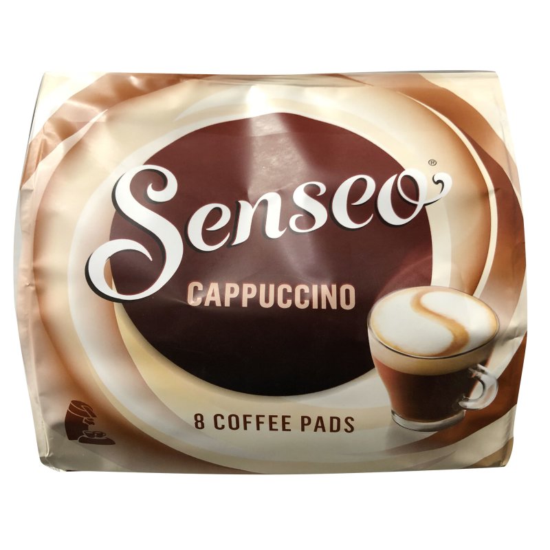 (8 Pads) Senseo Cappuccino Coffee Kaffeepads