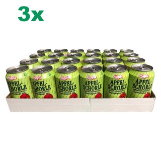 ProVita Apfelschorle XXL Paket (72x0,33l Dosen)