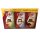 KitKat Neuheiten Set (karamelisierte Haselnuss, Kokosnuss, doppelt Schokolade) 123g Box