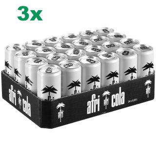 Afri cola light ohne zucker XXL Paket(72x0,33l)