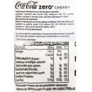 Coca Cola Zero Cherry 12x0,33l Dose NL (Coke Zero Cherry)