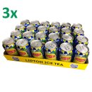 Lipton Ice Tea Sparkling weniger Zucker XXL Paket 72 Dosen (Eistee mit weniger Zucker, kein ZERO)