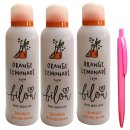bilou Duschschaum Orange Lemonade 3er Set mit usy Pink...