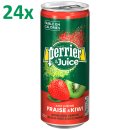 Perrier&Juice Erdbeer-Kiwi (24x25cl Dosen)