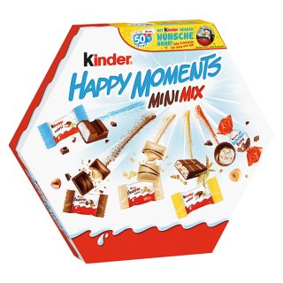 Ferrero Kinder Happy Moments Mini Mix (162g-Packung)