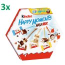 Ferrero Kinder Happy Moments Mini Mix 3er Set (3x162g-Packung)