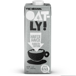 Oatly Hafer-Drink Barista Edition (1L Packung)