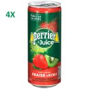 Perrier&Juice Erdbeer-Kiwi (4x25cl Dosen)