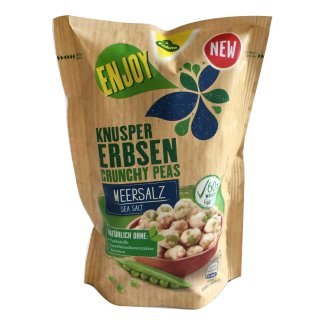 Kühne Knusper Erbsen Meersalz (100g Packung)