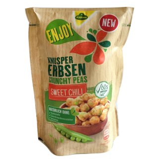 Kühne Knusper Erbsen Sweet Chili (100g Packung)