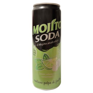 Crodo Mojitosoda (0,33l Dose alkoholfreier Mojito der Campari-Group)