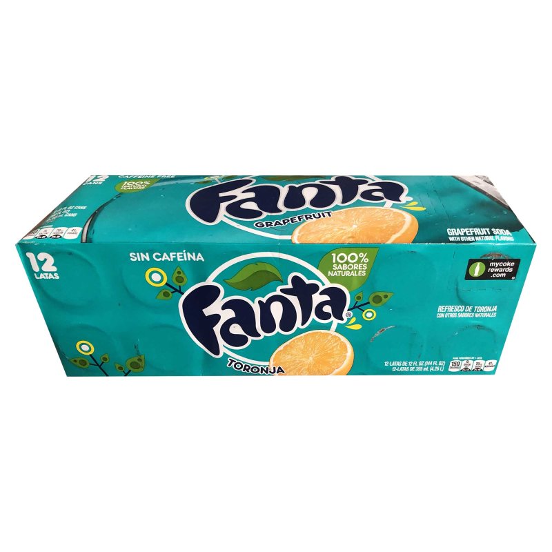 Fanta Grapefruit Toronja (12x0,355l Dose)