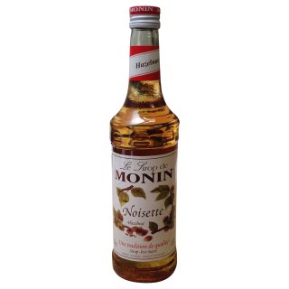 Monin Sirup Haselnuss (0,7l Flasche Sirop de Noisette)