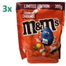 m&m crunchy caramel limited Edition (3x300g Beutel)