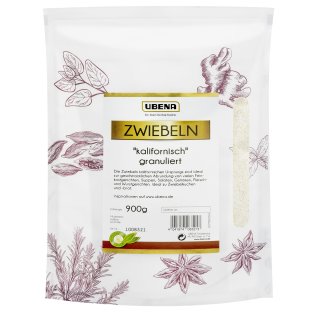 Ubena Zwiebeln "kalifornisch", granuliert (900g Packung)