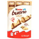 Kinder bueno white 3er Pack (18 Riegel, 351g) + usy Block