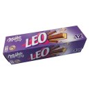 Milka LEO Classic Lait 12 x 33g Packung (knuspriger Keksstick mit Milka-Schokolade)