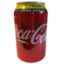 Coca Cola Zero Citron 48x0,33l Dose DK (Coke Zero Lemon)...