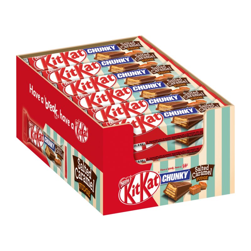 KitKat Chunky Salted Caramel Fudge