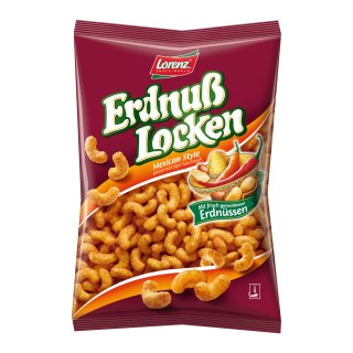 Lorenz Erdnuss-Locken Mexican Style (200g Beutel)