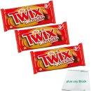 Twix Spekulatius Riegel Multipack 3er Pack mit je 5x46g Riegel plus gratis usy Block